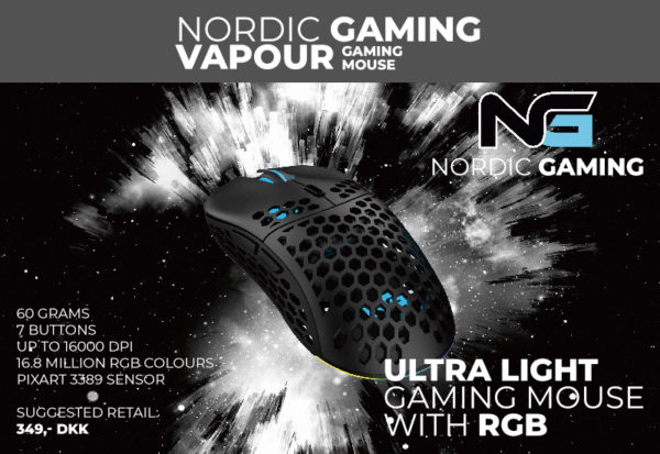Nordic gaming gaming mouse Vapour